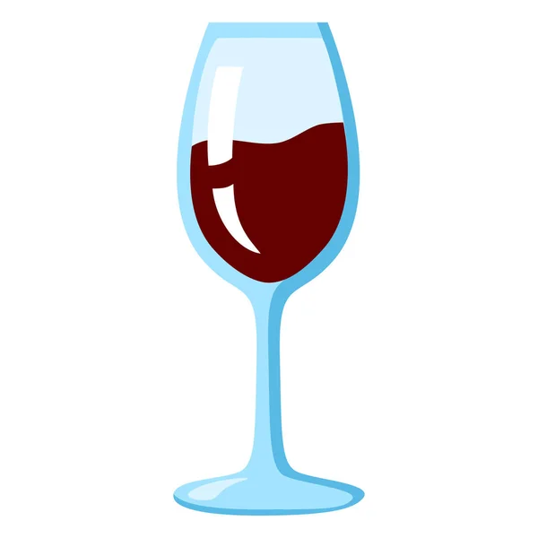 와인 잔의 아이콘 — 스톡 벡터