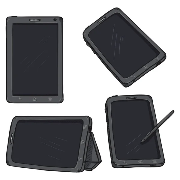 Desenhos animados Tablet Pc — Vetor de Stock