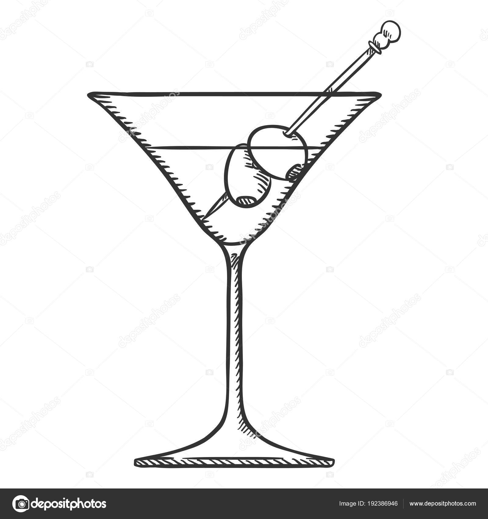 Martini-foton och fler bilder på Martini - Martini, Vit bakgrund,  Martiniglas - iStock