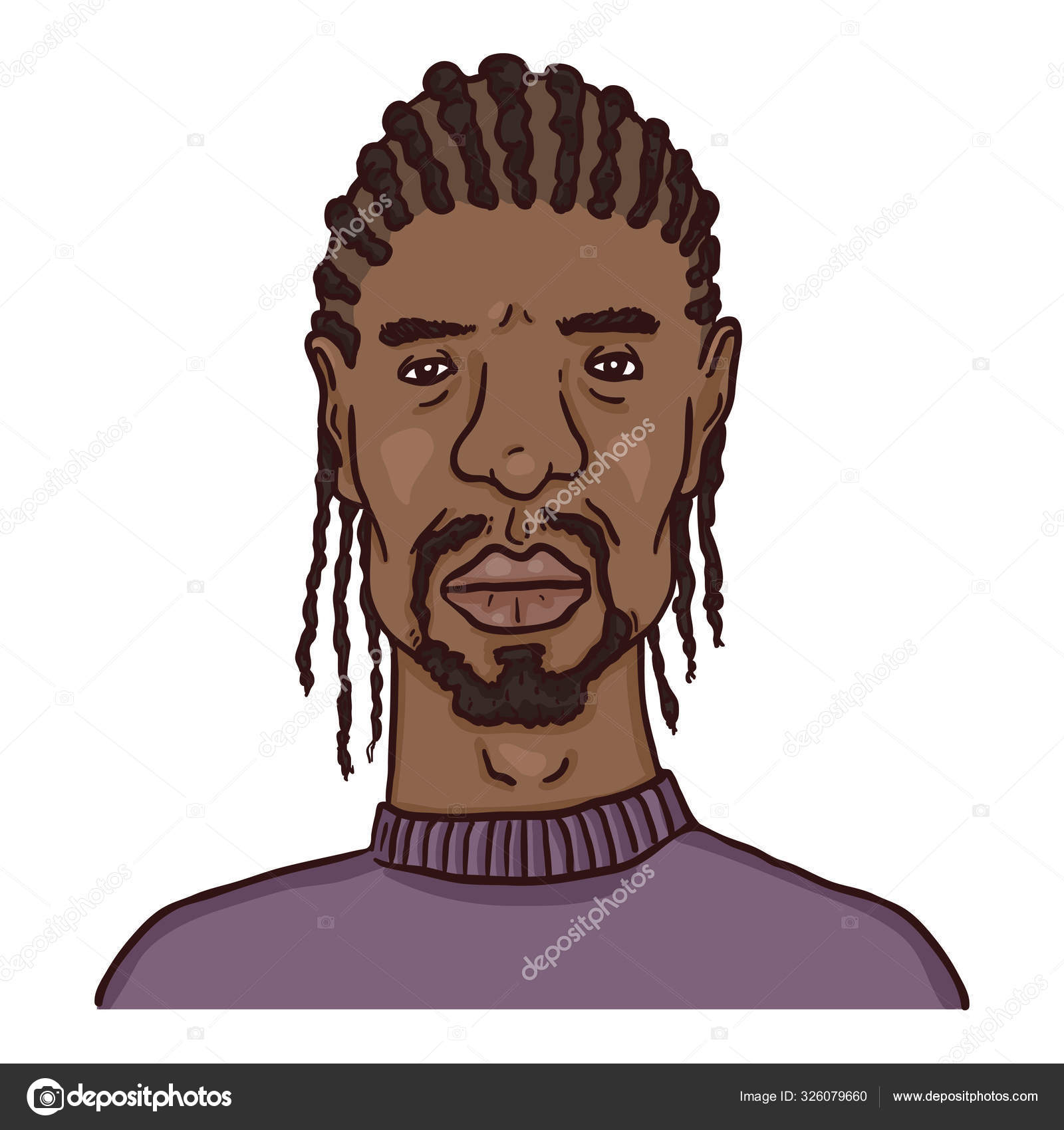 Black cartoon sale characters male