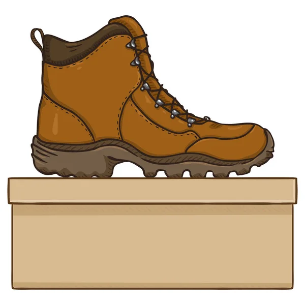 hiking shoes vector