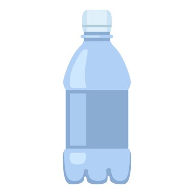 Vector Flat Plastic Bottle Icon