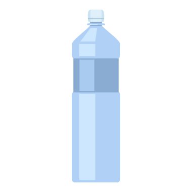 Vector Flat Plastic Bottle Icon