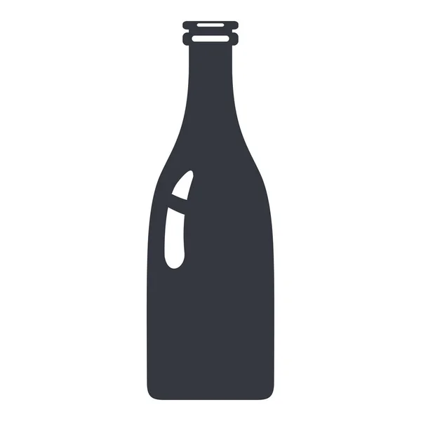 Vector Glass Bottle Icon — ストックベクタ