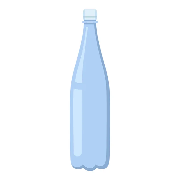 Vector Flat Plastic Bottle Icon — Stock Vector