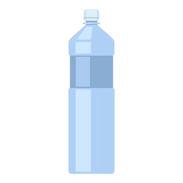 Vector Flat Plastic Bottle Icon — Stockvektor