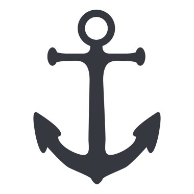 Sunucu Icon. Vektör Siyah Siluet Çizimi.