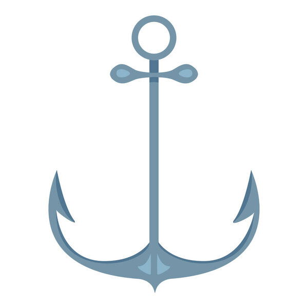 Векторная плоская синяя икона
