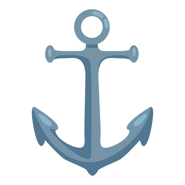 Векторная плоская синяя икона
