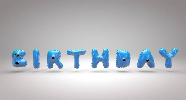 Word Birthday Birthday Concept Rendering — Stock Photo, Image
