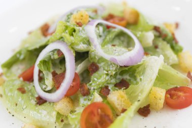 Sebze salatası - sağlıklı yemek tarzı