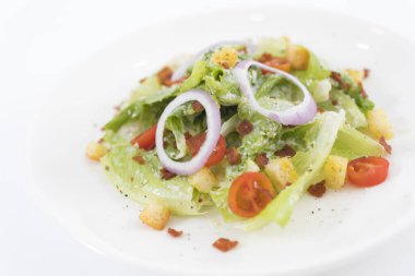 Sebze salatası - sağlıklı yemek tarzı