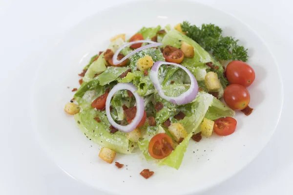 Ensalada Verduras Mesa Estilo Comida Saludable —  Fotos de Stock