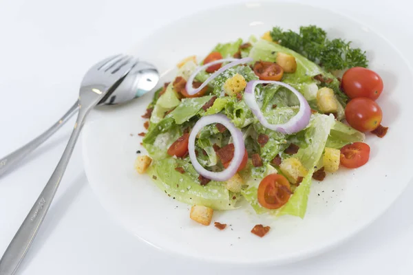 Salada Legumes Mesa Estilo Comida Saudável — Fotografia de Stock