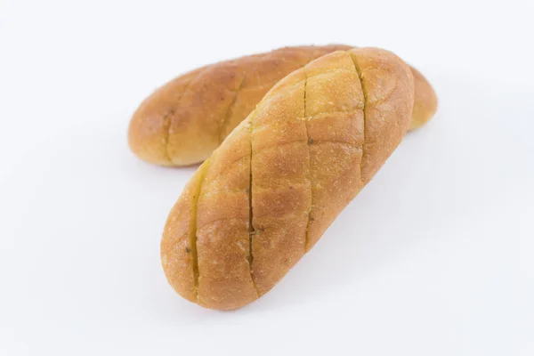 Close Break Loaf White — стоковое фото