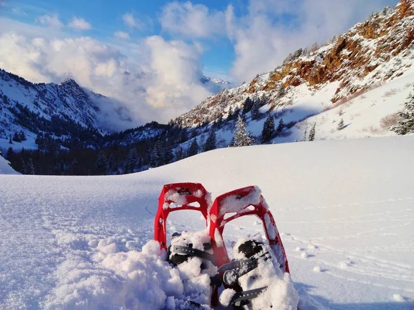 Beleza impressionante em Sundial Peak e Lake Blanche ! — Fotografia de Stock