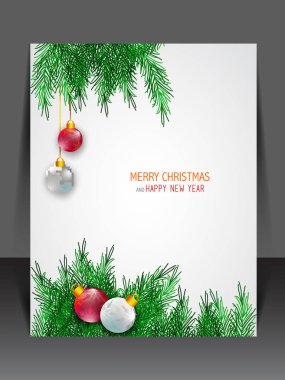 Renkli arka planda Noel ve Yeni Yıl Tatil Posteri. Mutlu noel kartları. Yeni yıl kartı. Renkli Vektör İllüstrasyonu.