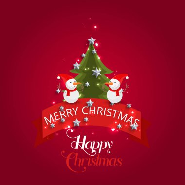 Renkli Arkaplanda Noel Tatili Posteri. Mutlu noel kartları. Renkli Vektör İllüstrasyonu.