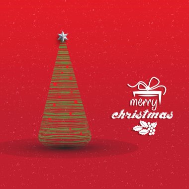 Renkli Arkaplanda Noel Tatili Posteri. Mutlu noel kartları. Renkli Vektör İllüstrasyonu.