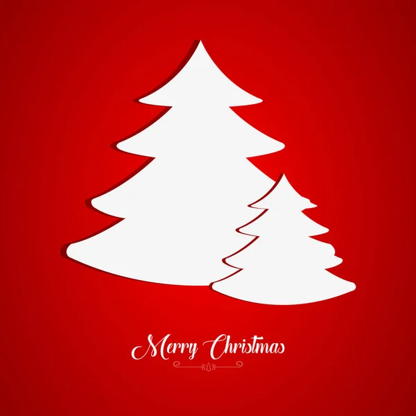 Affiche Des Fêtes Hiver Sur Fond Coloré Joyeux Noël Illustration — Image vectorielle
