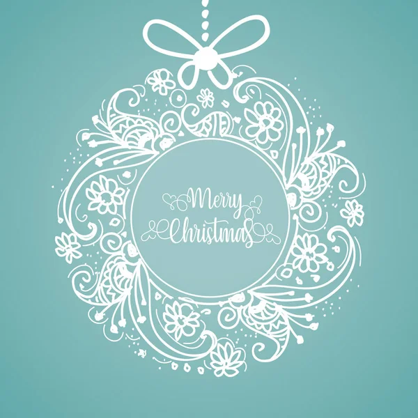 Christmas Holiday Poster Colorful Background Merry Christmas Card Colorful Vector — Stock Vector