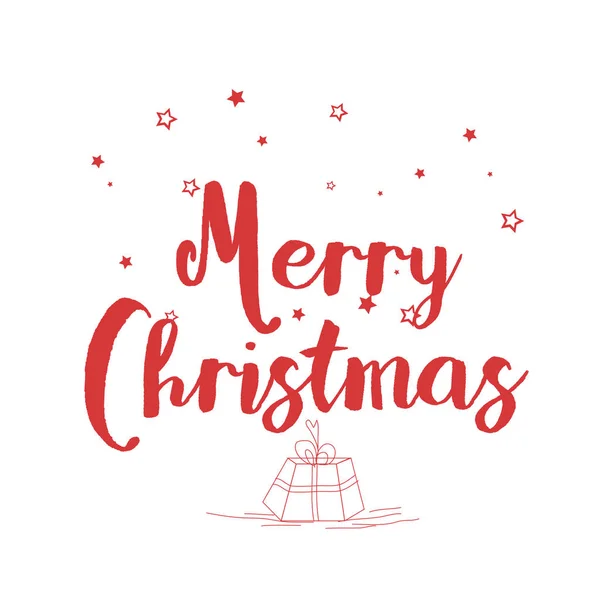 Affiche Des Vacances Noël Sur Fond Coloré Joyeux Noël Illustration — Image vectorielle