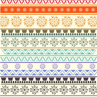 Tebrik kartı ve vektör illüstrasyonu için renkli Noel deseni 