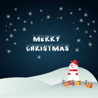 Mutlu Noeller Posteri, Renkli Vektör İllüstrasyonu.