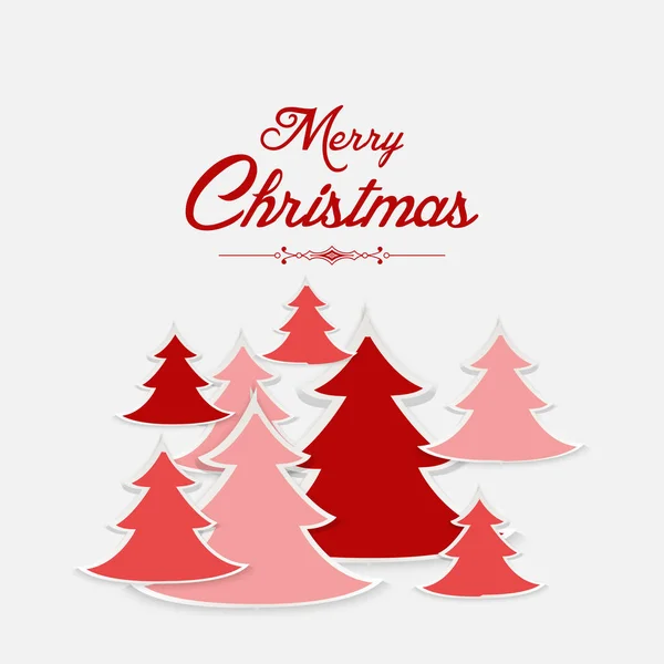 Joyeux Noël Affiche Illustration Vectorielle Colorée — Image vectorielle