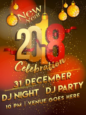 Şık Mutlu Yıllar Posteri.