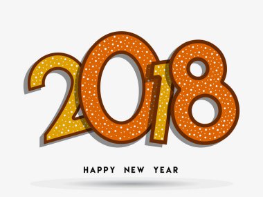 Şık bir yeni yıl posteri. Mutlu yıllar..