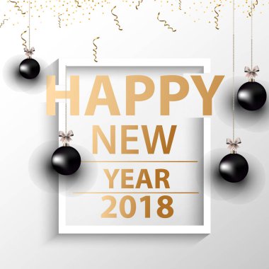 Mutlu Noeller ve mutlu yıllar tebrik kartı.