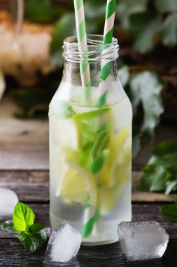 Taze ev yapımı limonata