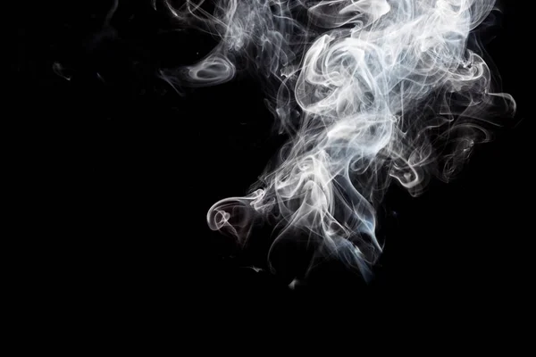 Smoke Black Background — Stock Photo, Image