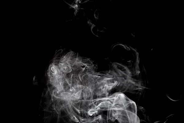 Rook Zwarte Achtergrond — Stockfoto