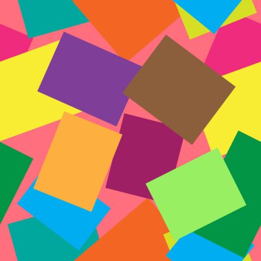 Renkli kareler geometrik arka plan. Sorunsuz.