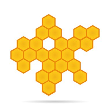 Simge petek. Vektör çizim