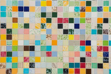 kare karoların çok renkli dokusu