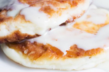 Cheesecakes yoğunlaştırılmış süt ile.