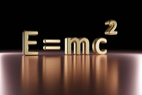 Formula Relativity Equation Gold Symbols Brilliant Background Quality Training Preparation — Stock Photo, Image