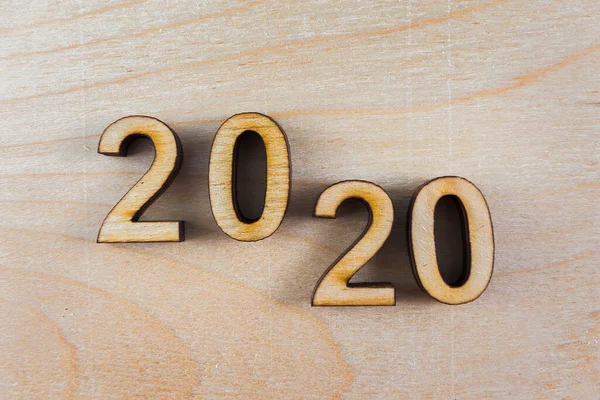 2020 Laser Skära Plywood Trä Bakgrund Rustik Jul Bakgrund — Stockfoto