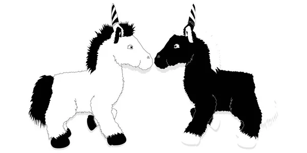 Unicorno. Illustrazione vettoriale — Vettoriale Stock
