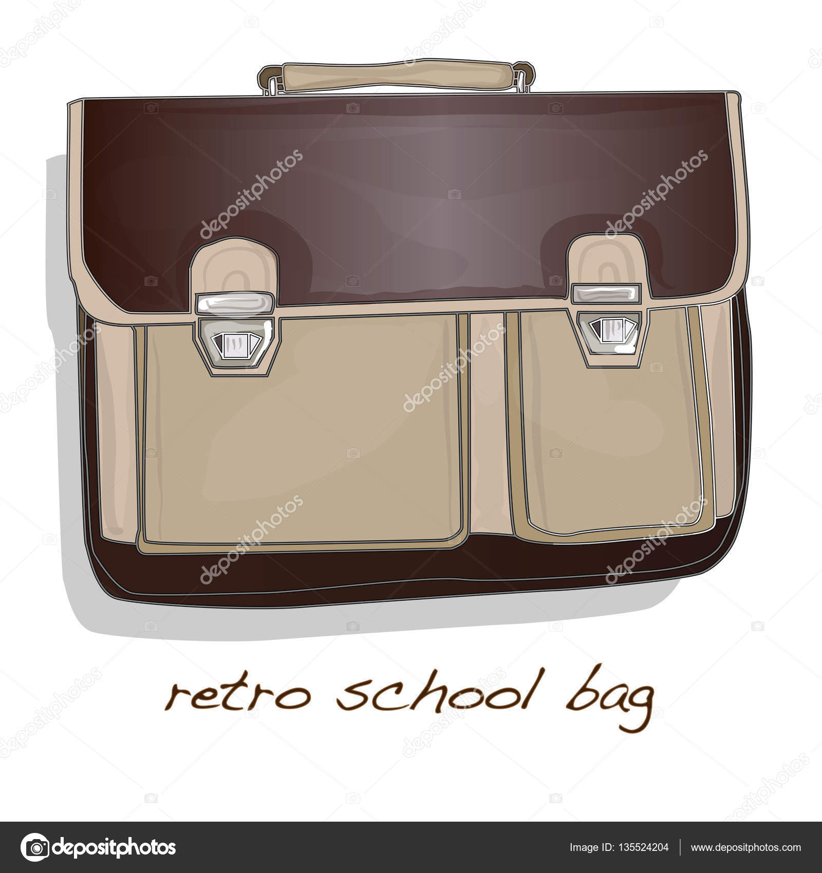 retro school bags