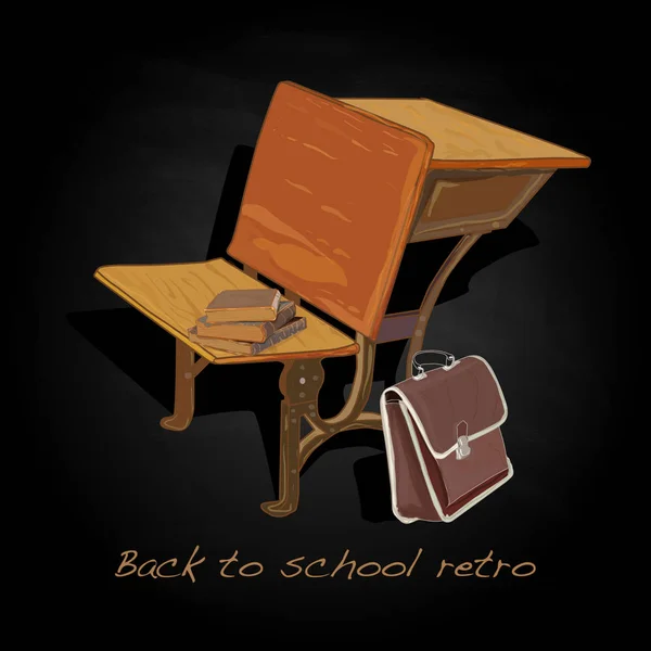 Back to school retro — Stock Photo, Image