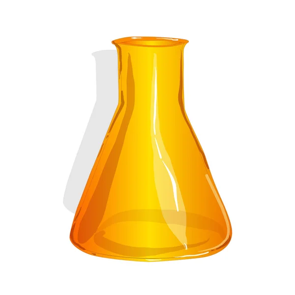 Химические стеклянные бутылки — стоковое фото
