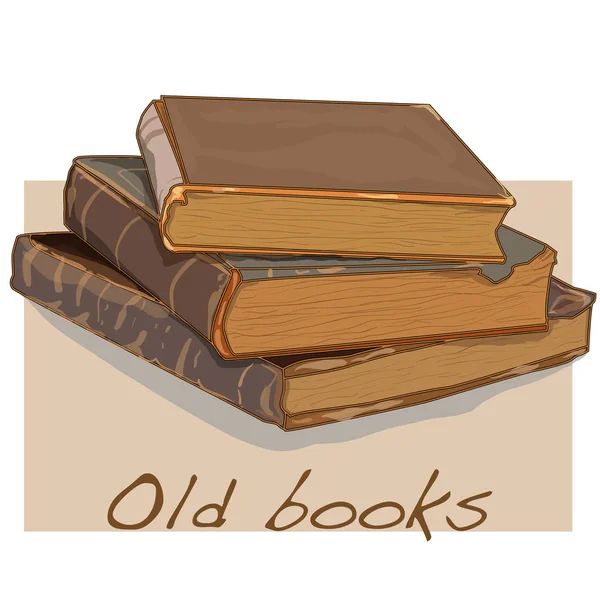 Old book vintage Illustration isolated. — Stock Photo, Image