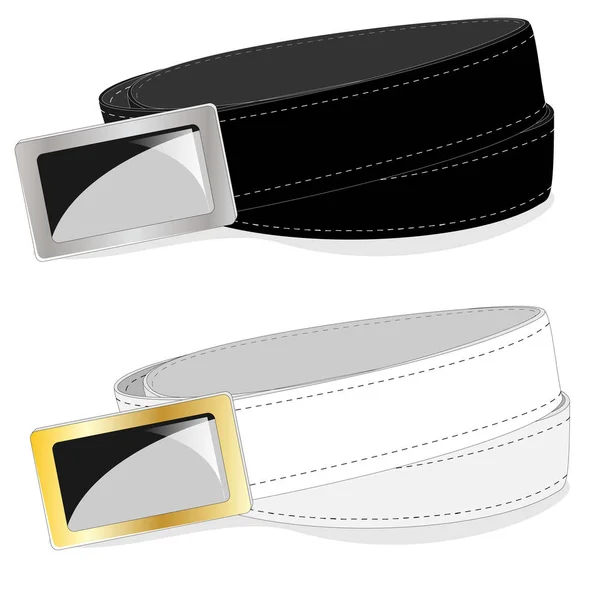 Belt illustration on white — Stock Vector