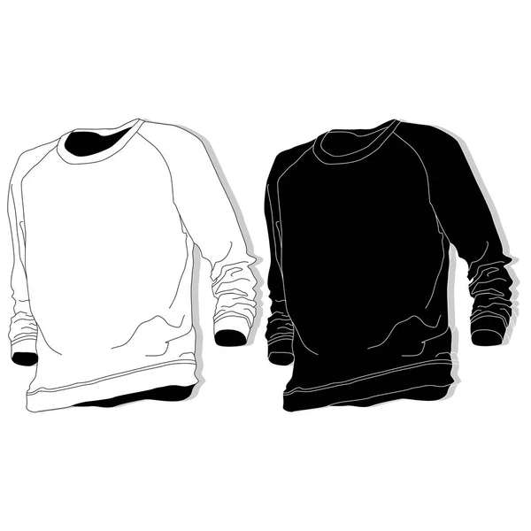 Sweat-shirt set illustration . — Photo