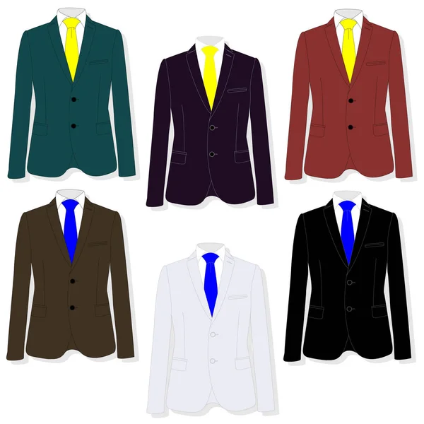 Chaqueta de hombre. Traje de hombre ceremonial, esmoquin . — Foto de Stock