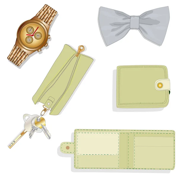 Men accessories set. Illustration. — Stock Photo, Image